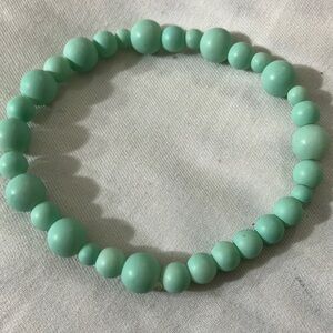 Mint Green Beaded Bracelet